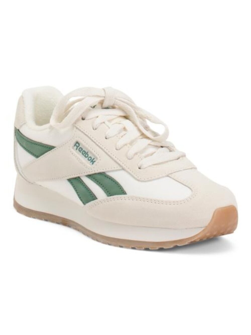 REEBOK Green/Cream Zynexia 2 Low Profile Sneakers